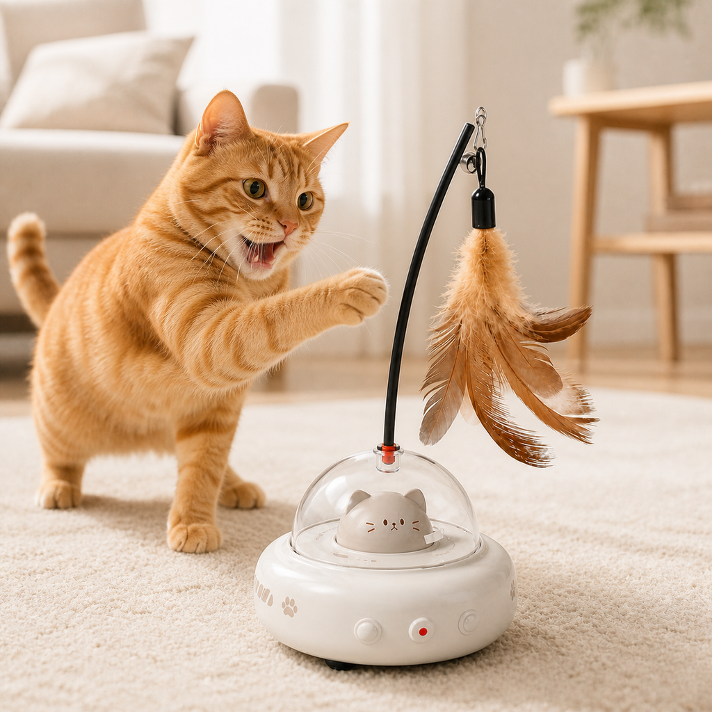 Automatic Cat Teaser Toy