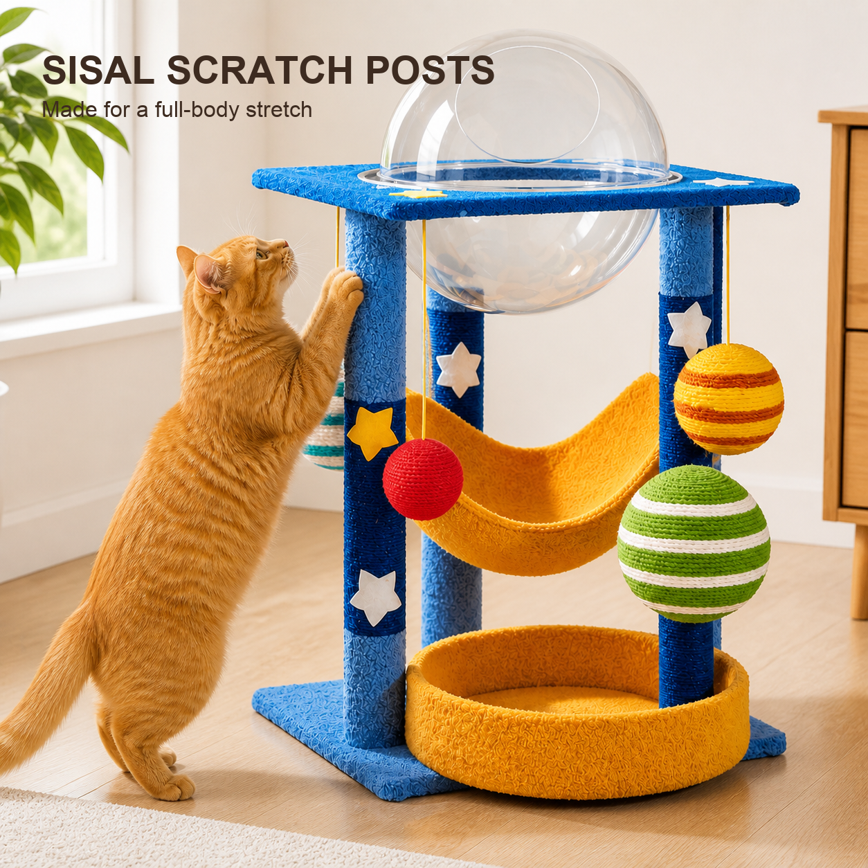Moon Capsule Cat Tree