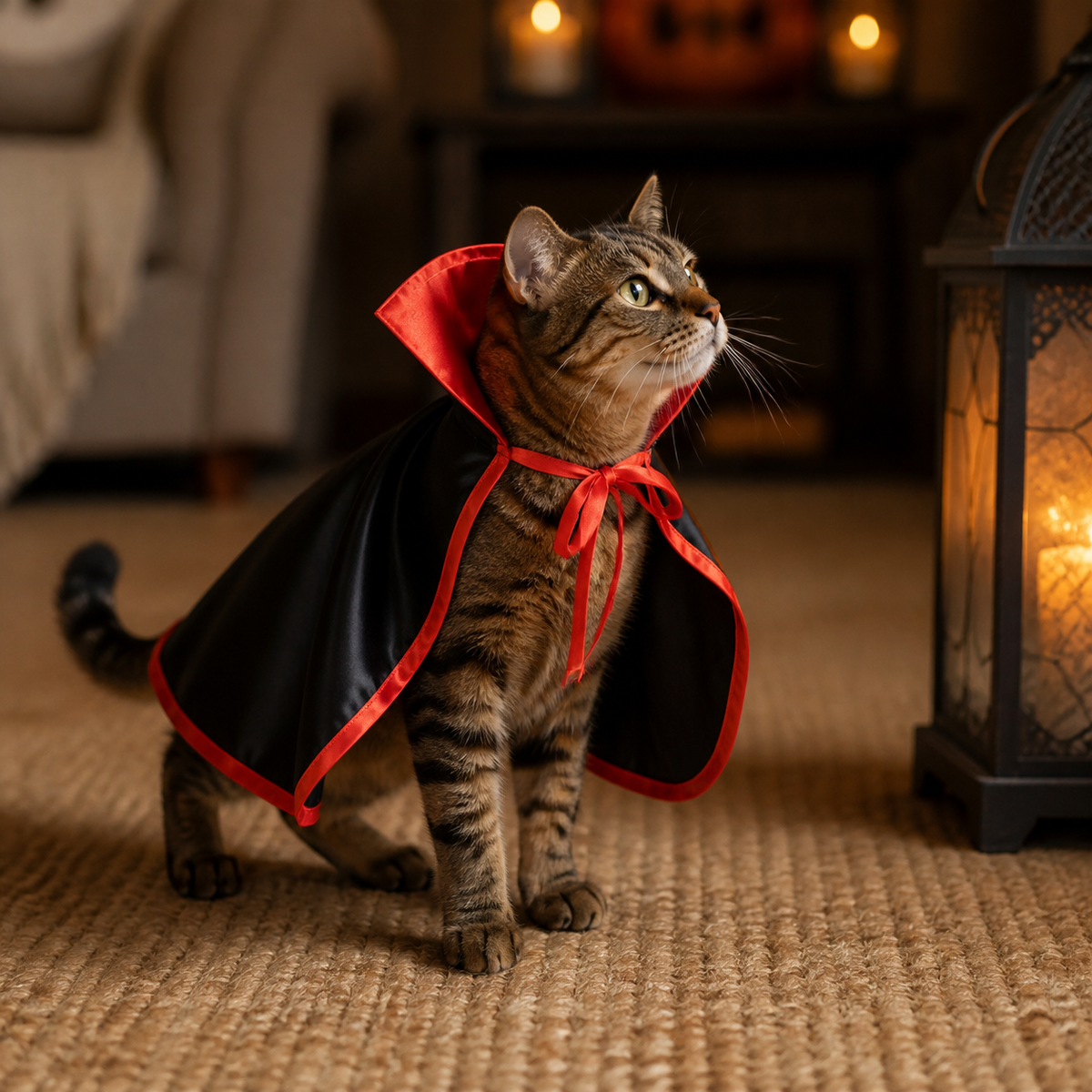 Vampire Cat Cape