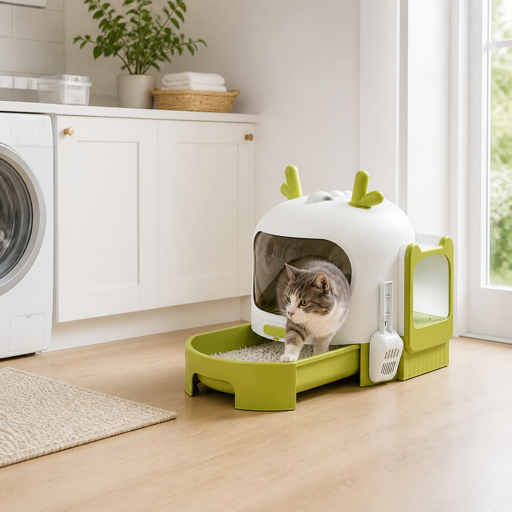 Jumbo Pull-Out Cat Litter Box