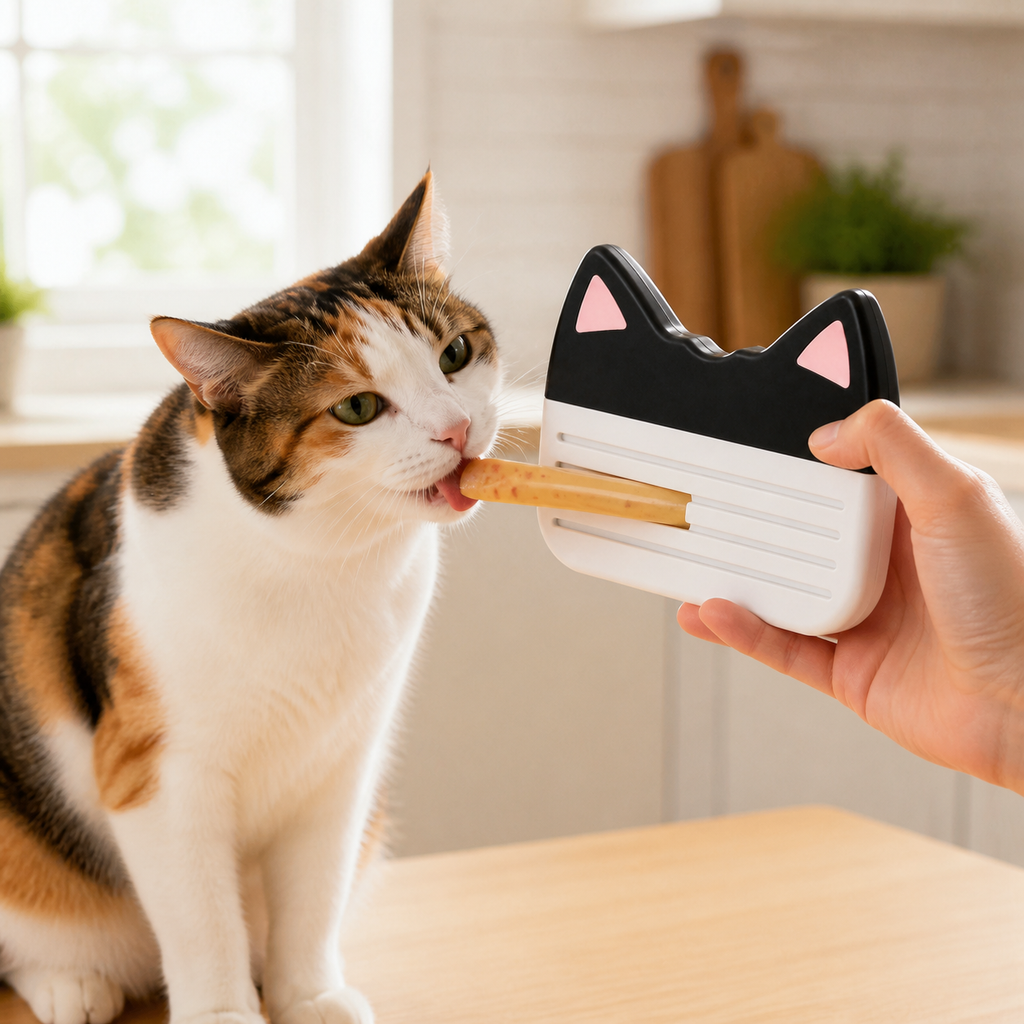 Cat Treat Squeeze Dispenser