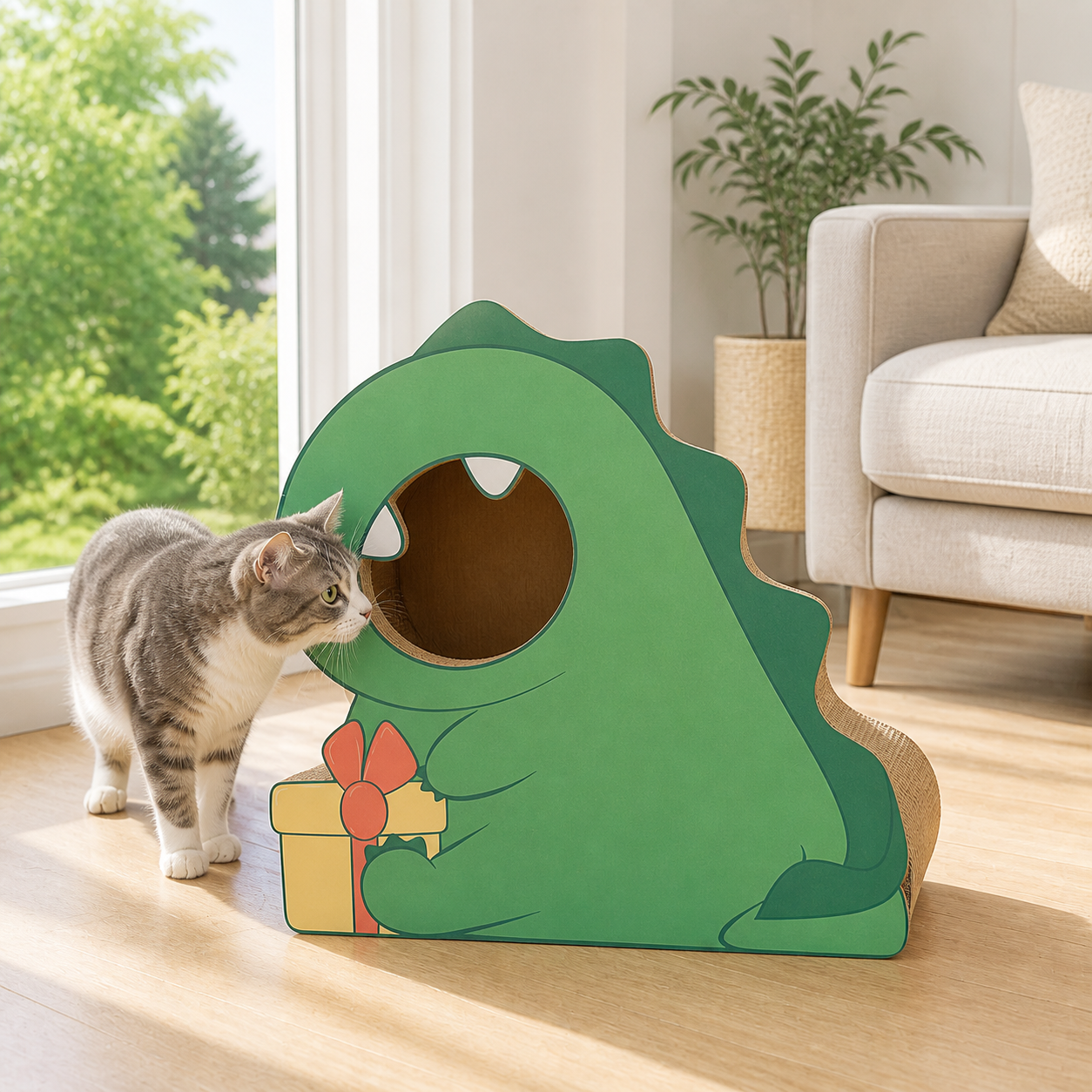Character Cat Scratcher Hideaway
