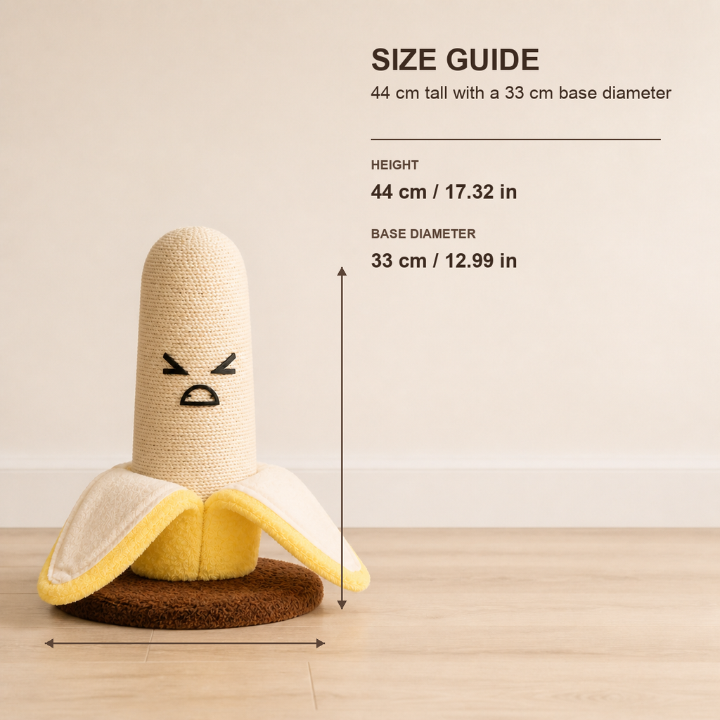 Banana Sisal Cat Scratching Post