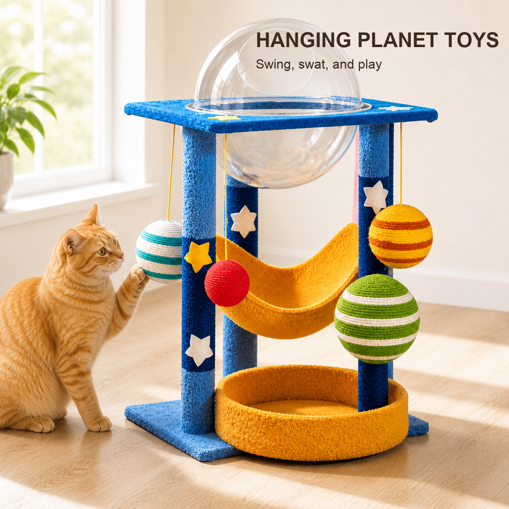 Moon Capsule Cat Tree