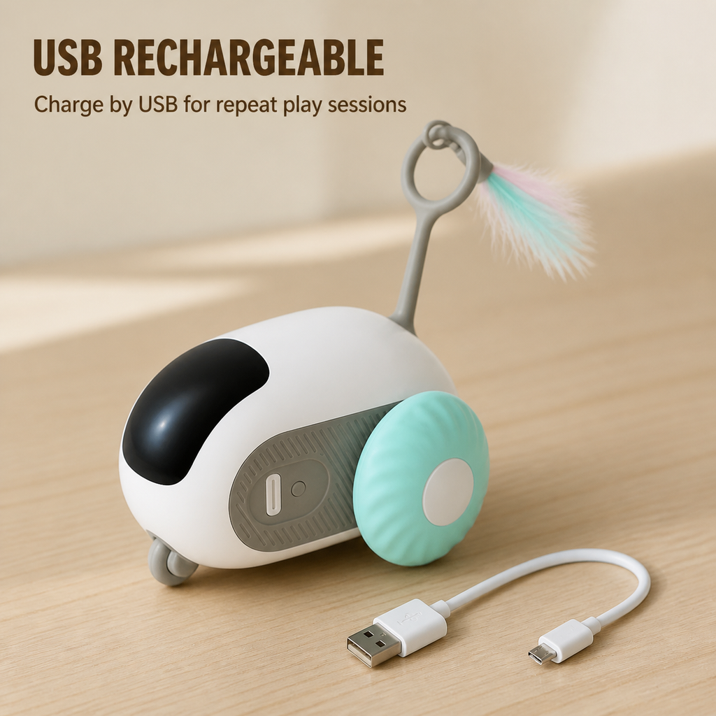 Remote-Control Cat Chase Toy