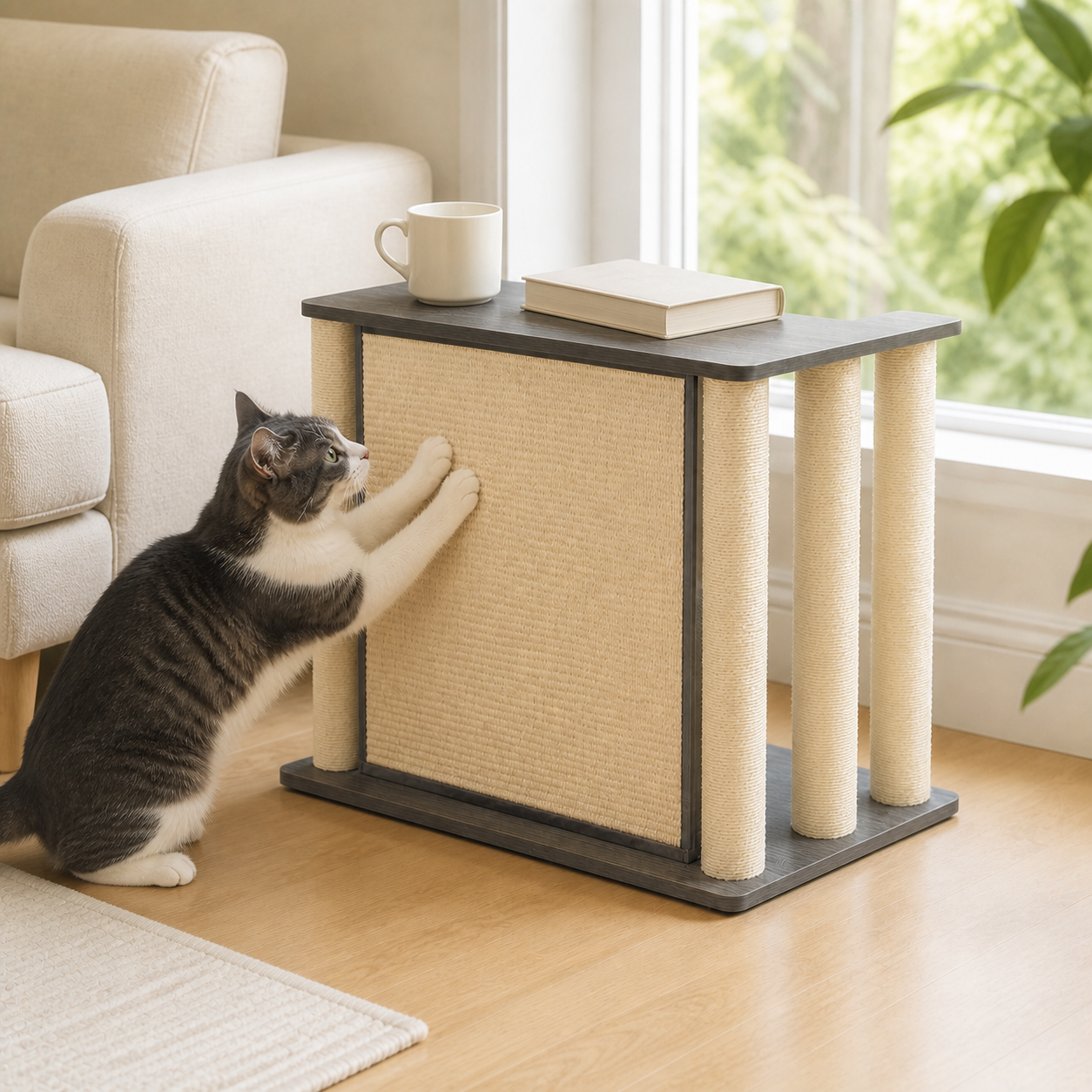 Cat Paw Scratcher Table