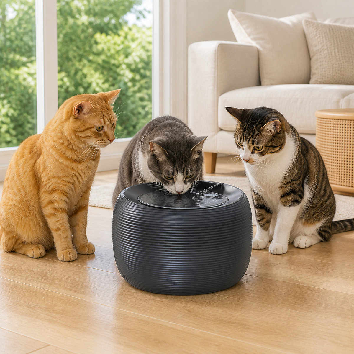 Automatic Loop Cat Water Bowl