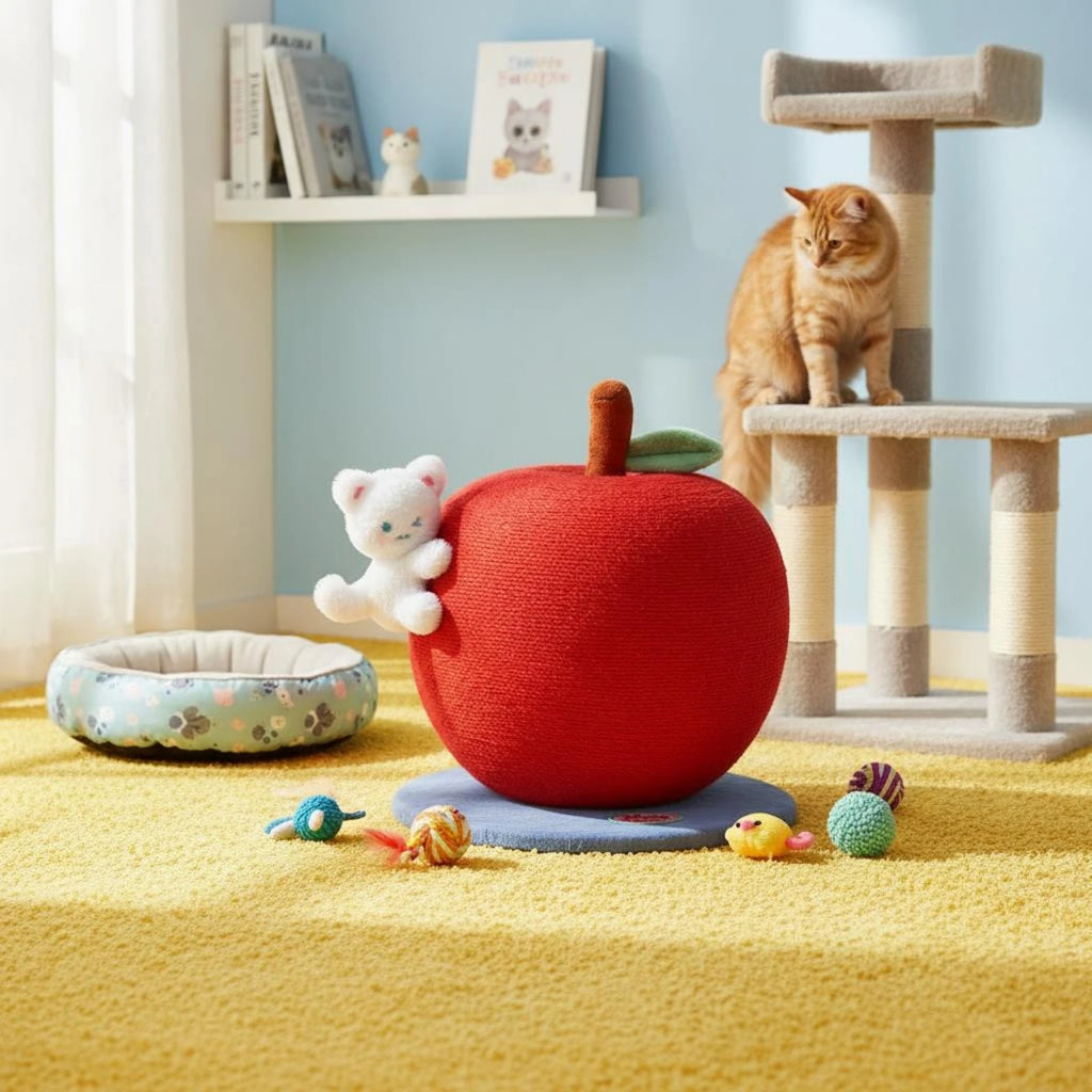 Apple Cat Scratching Post