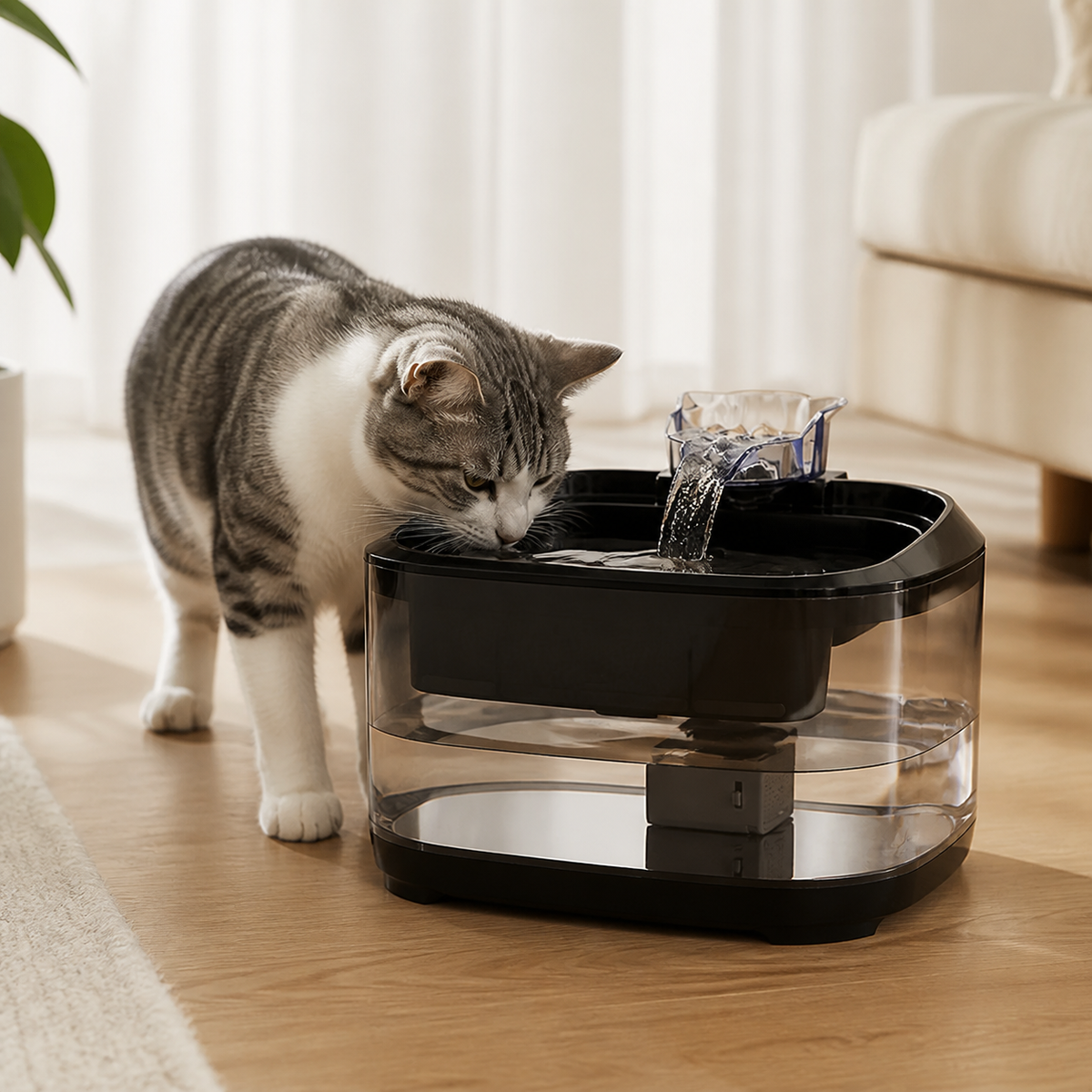 Large-Capacity Filtered Water Fountain