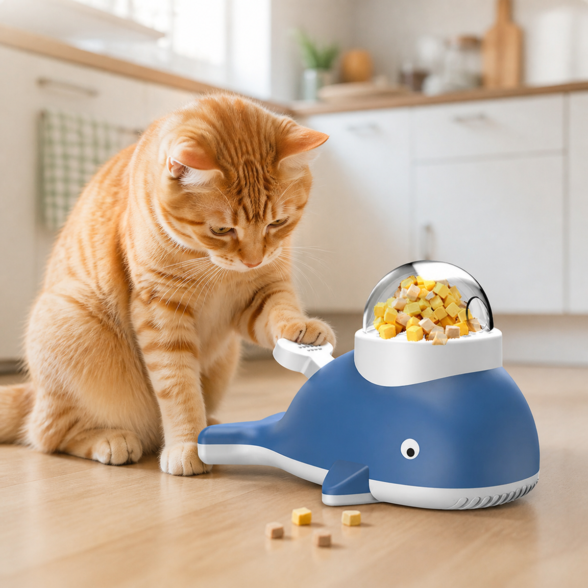 Whale Treat Dispenser Puzzle Toy
