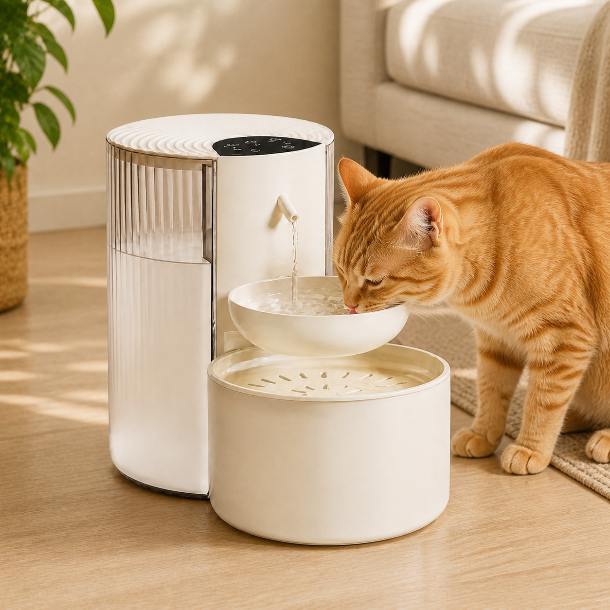 Rechargeable Cat Water Fountain