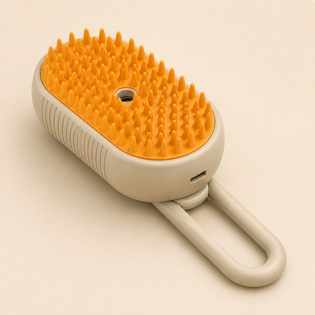 Cat Paw Steam Grooming Brush