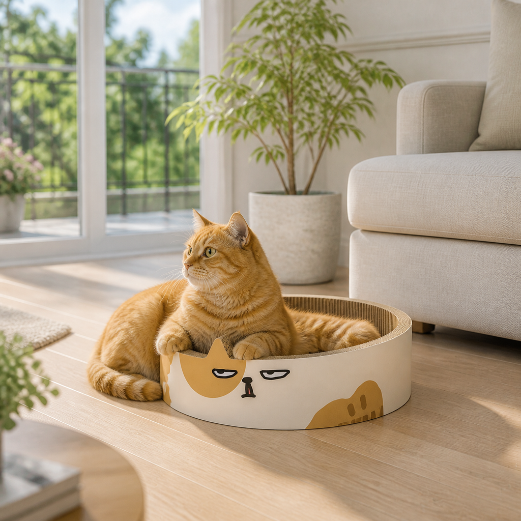 Character Cat Scratcher Hideaway