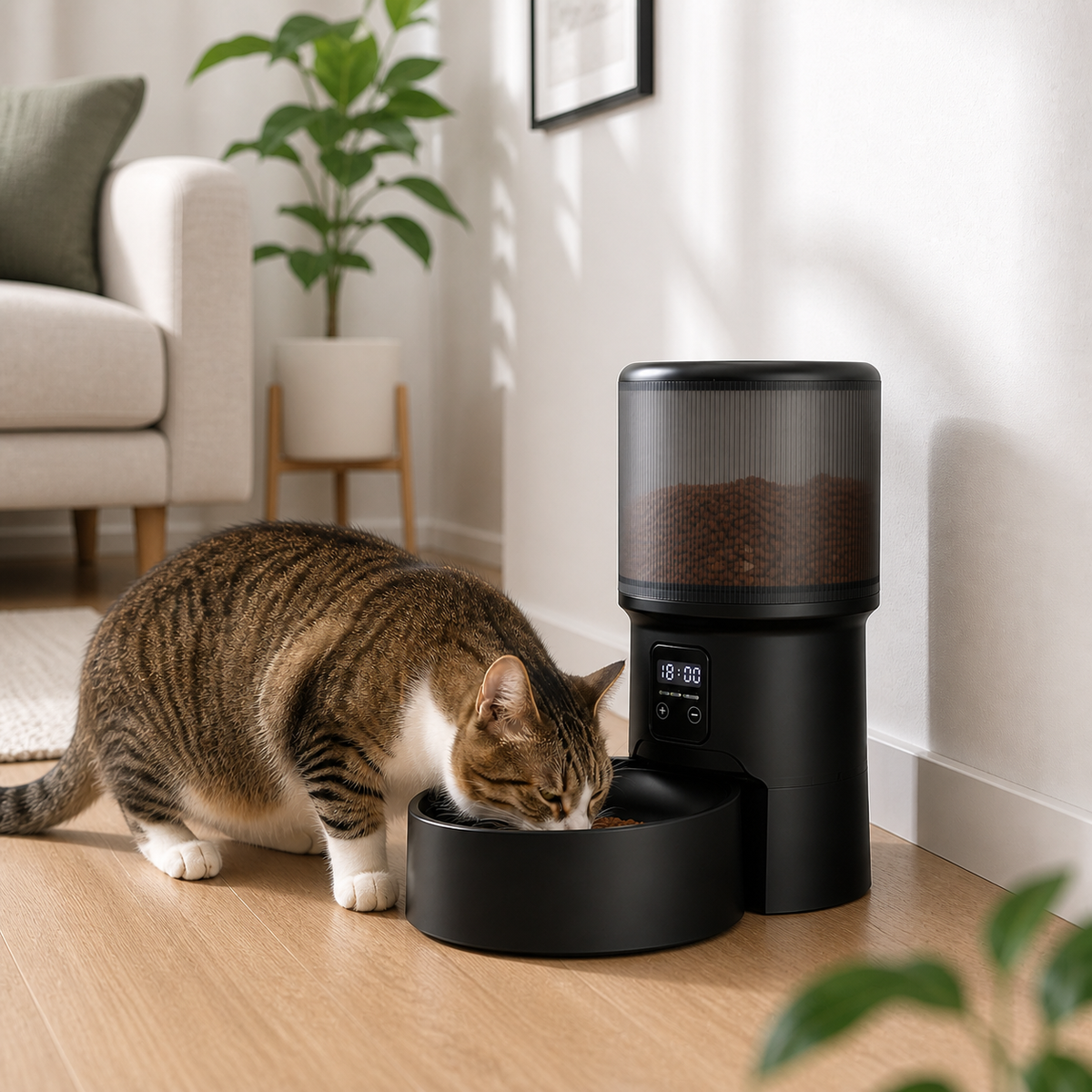 Timed Smart Pet Feeder