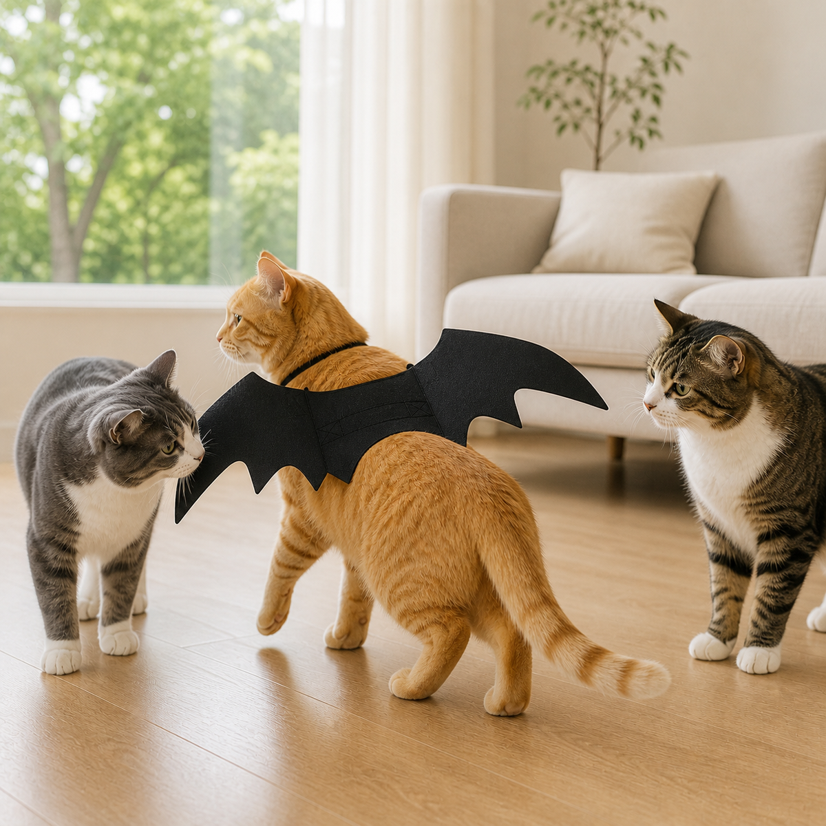 Bat Wing Cat Costume