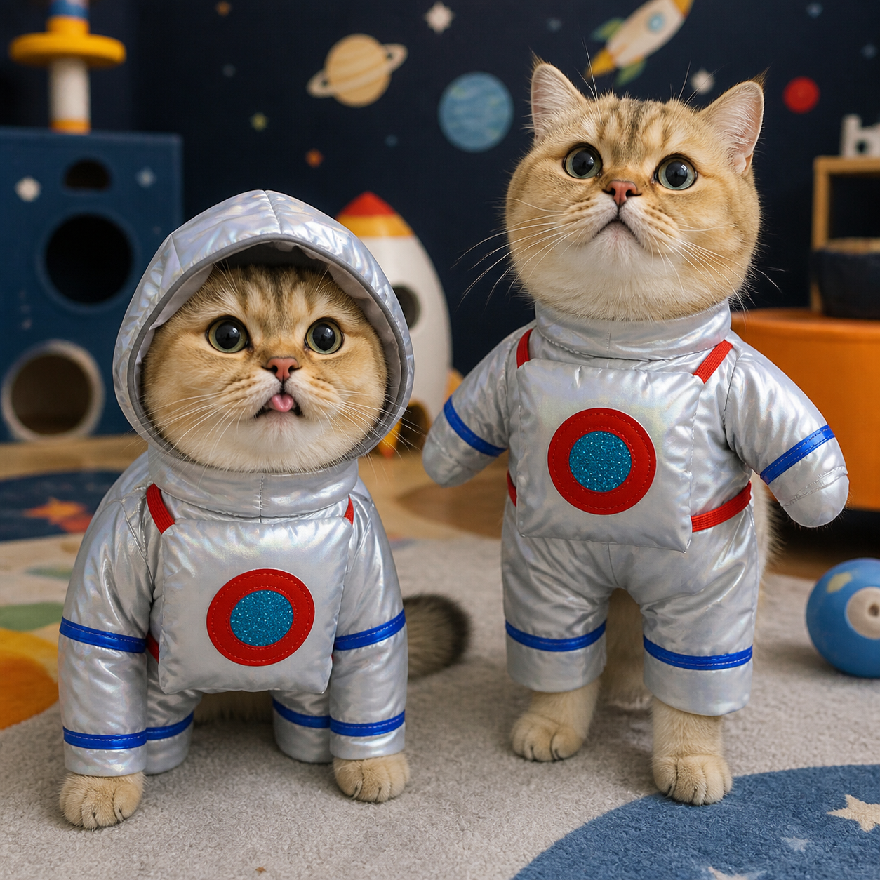 Astronaut Cat Costume