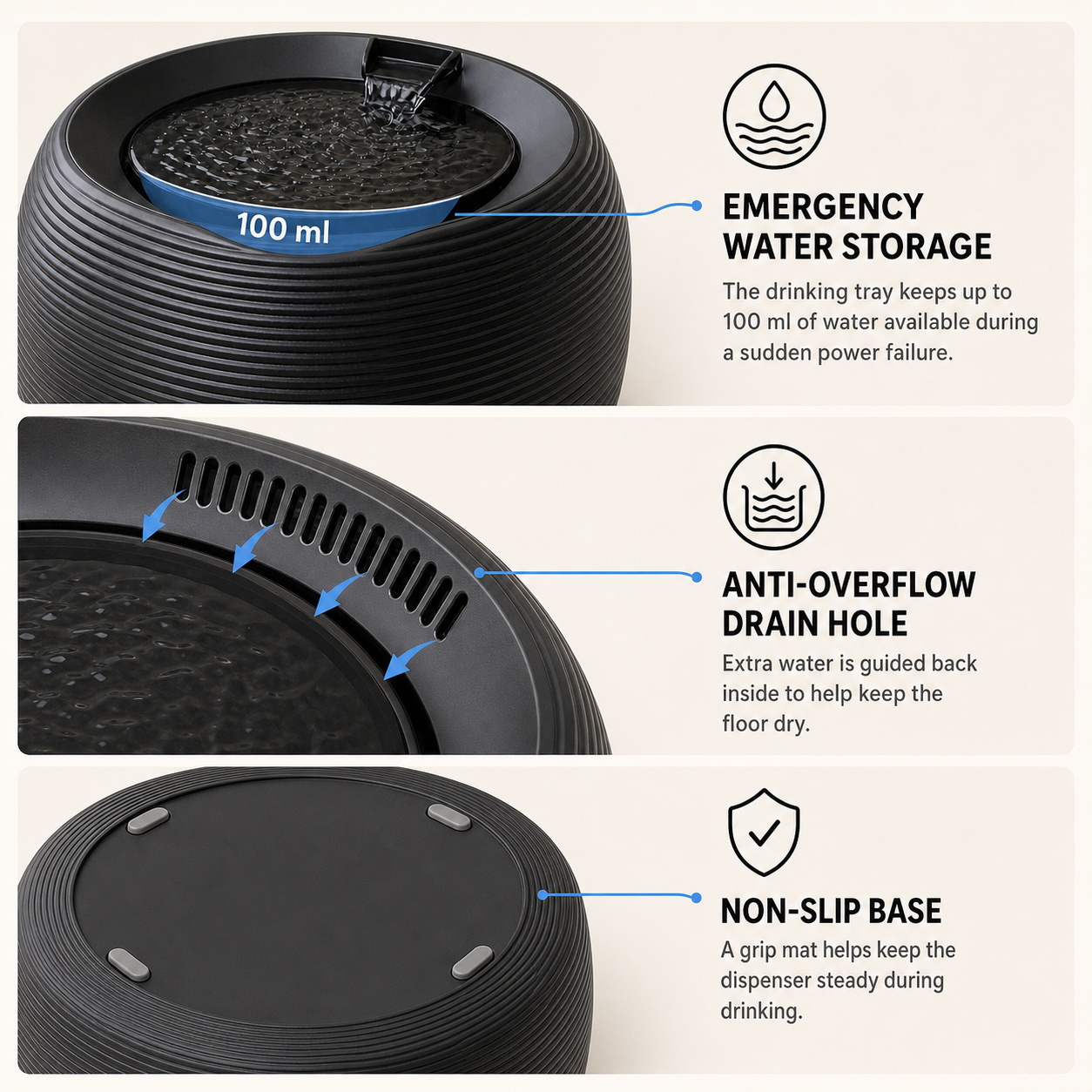 Automatic Loop Cat Water Bowl