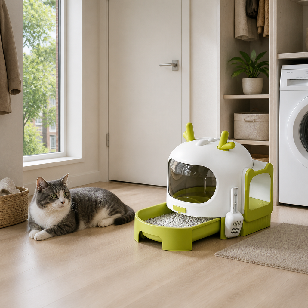 Jumbo Pull-Out Cat Litter Box