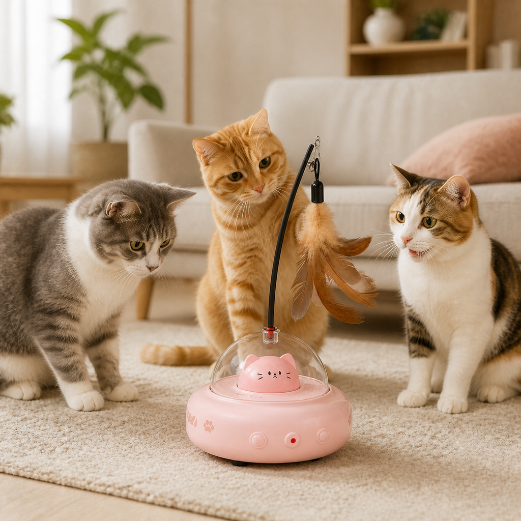 Automatic Cat Teaser Toy