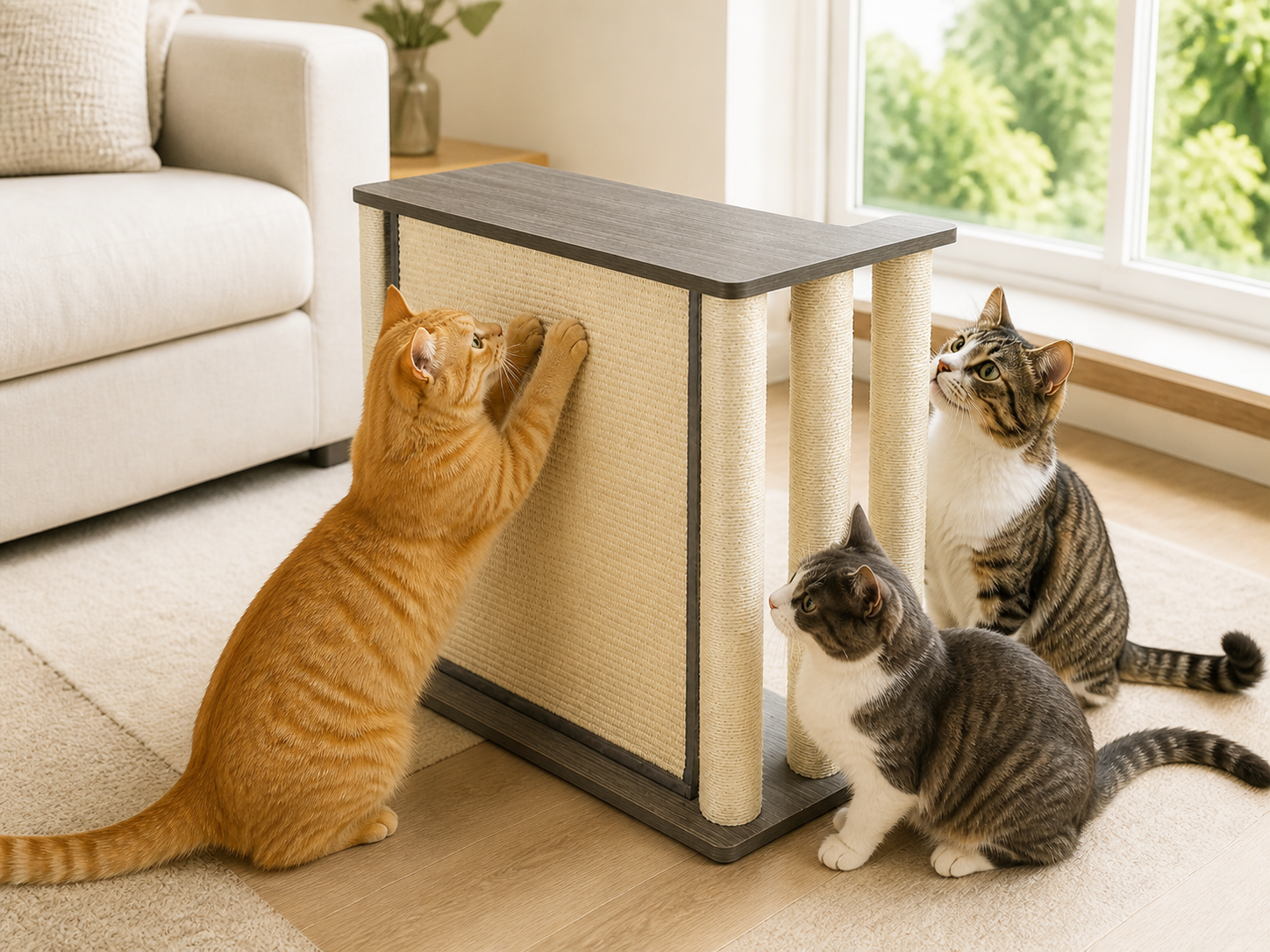 Cat Paw Scratcher Table