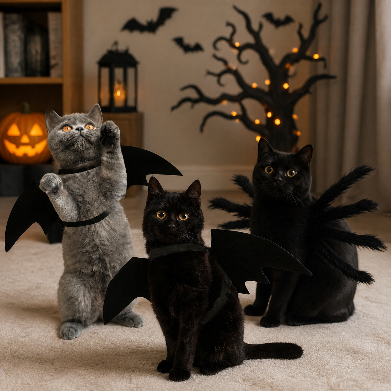 Bat Wing Cat Costume