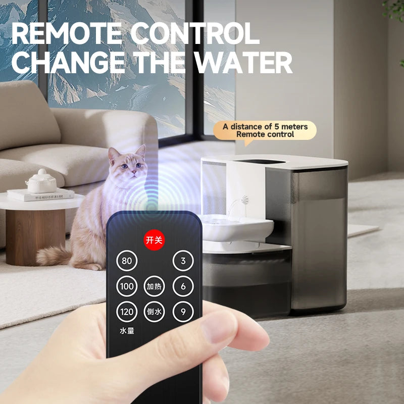 4.5L Wireless Cat Water Fountain