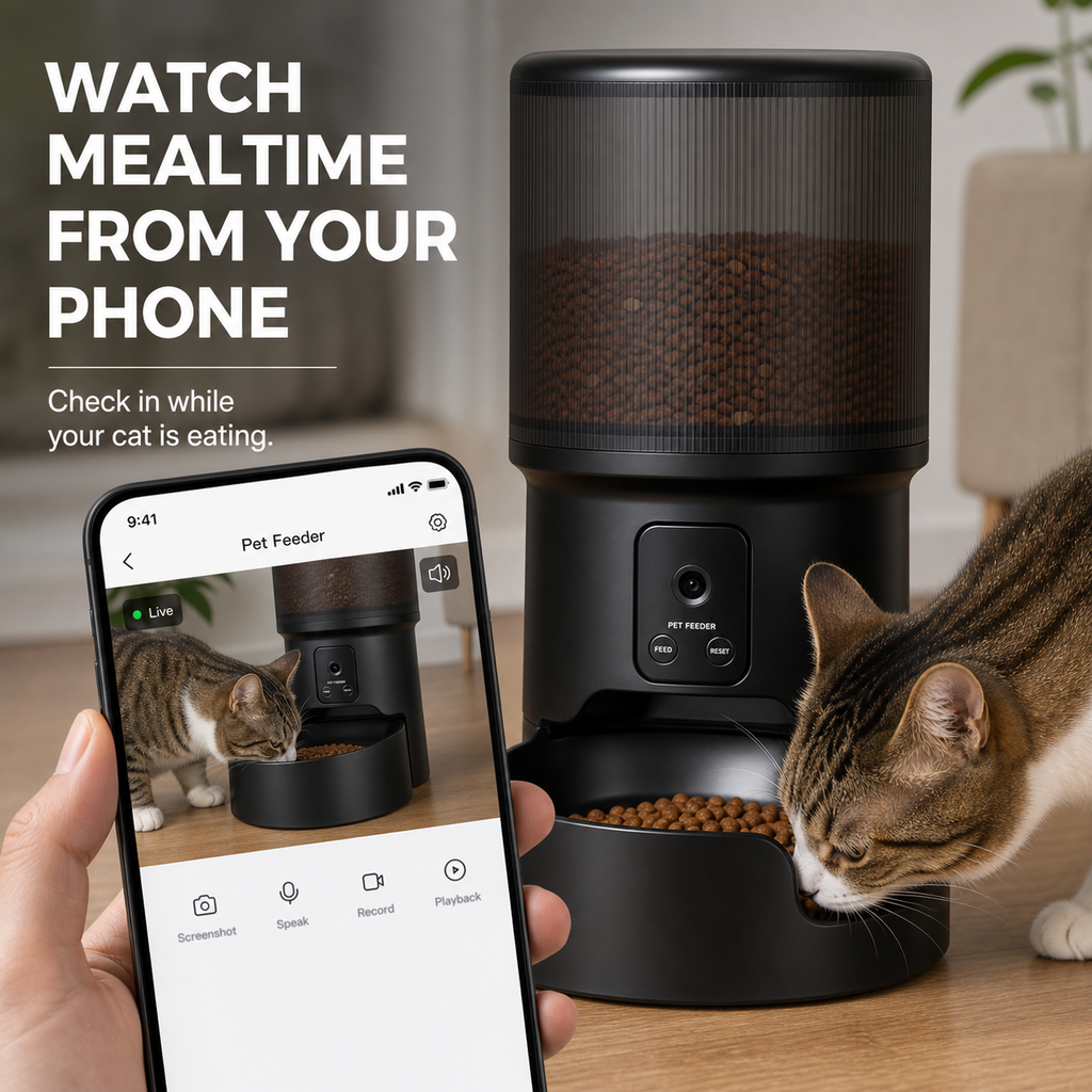 Timed Smart Pet Feeder