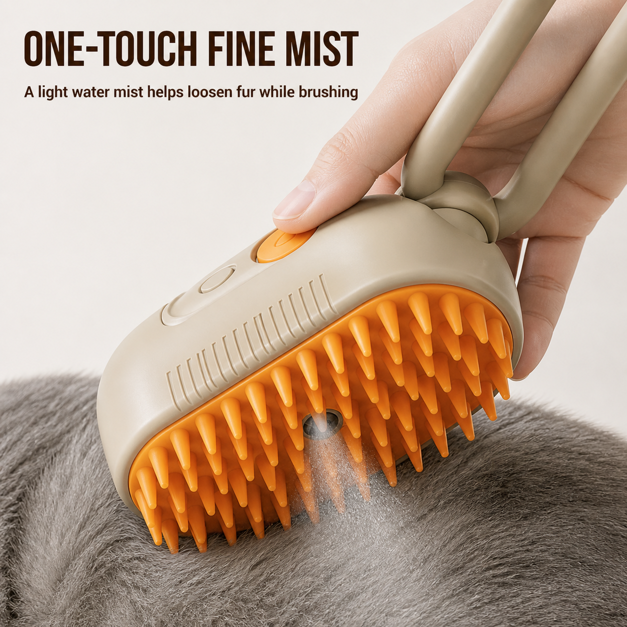 Cat Paw Steam Grooming Brush