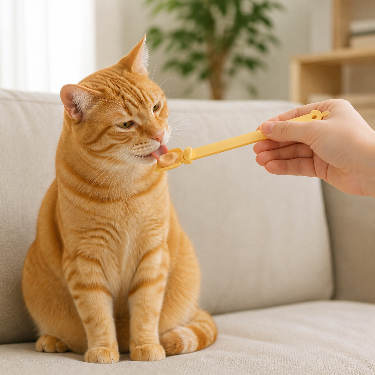 Cat Treat Feeding Spoon