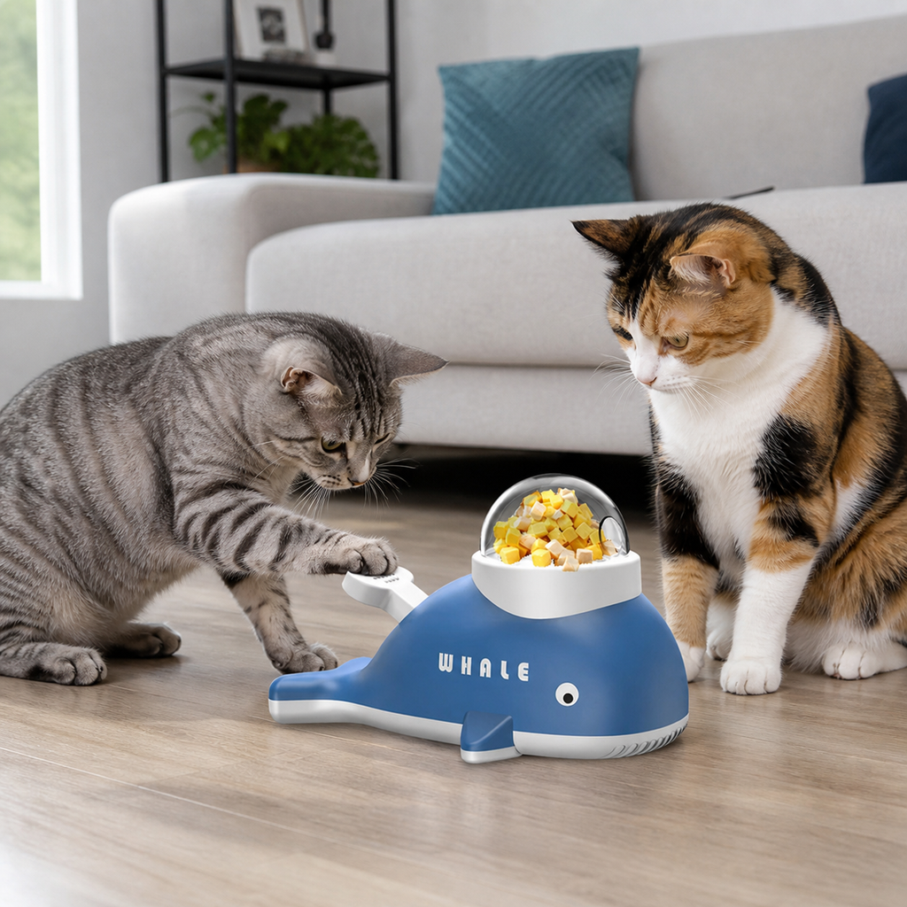Whale Treat Dispenser Puzzle Toy