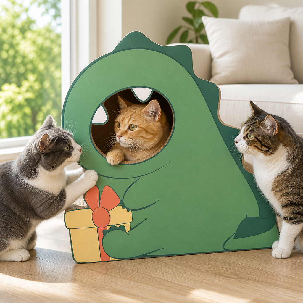 Character Cat Scratcher Hideaway
