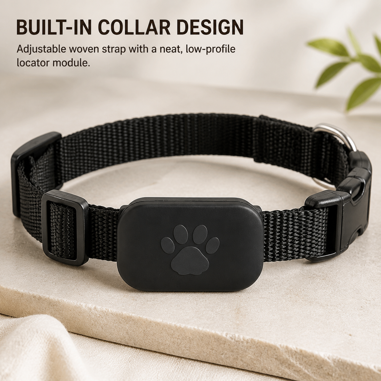 Adjustable Pet Locator Collar