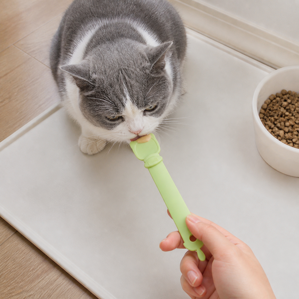 Cat Treat Feeding Spoon