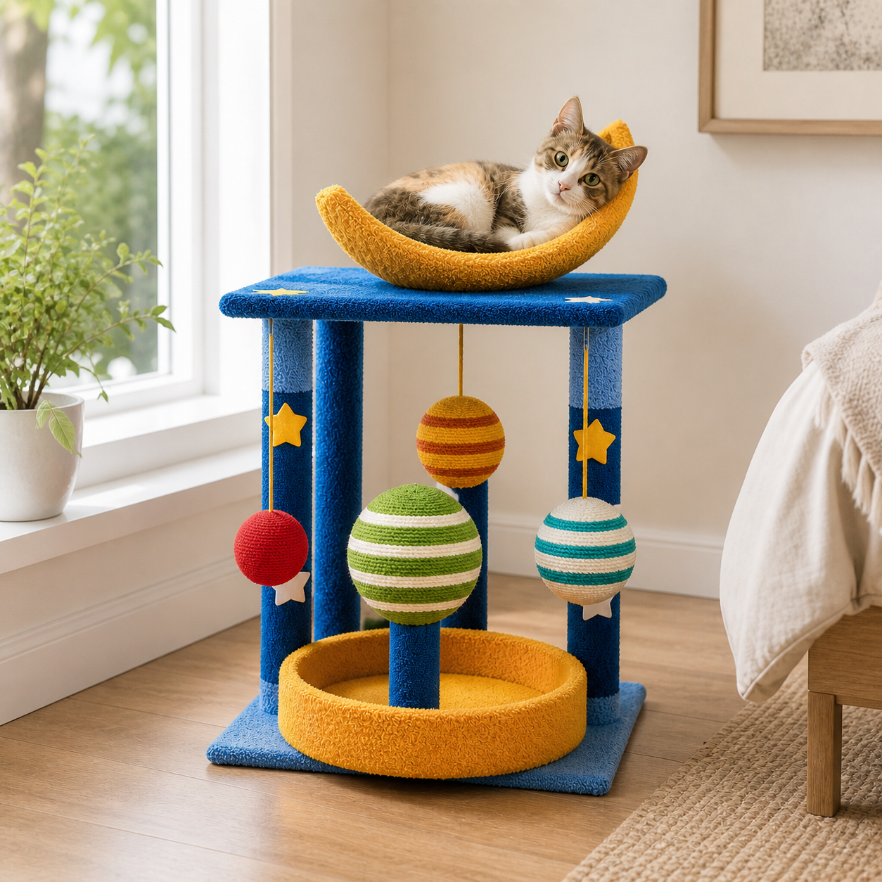Moon Capsule Cat Tree