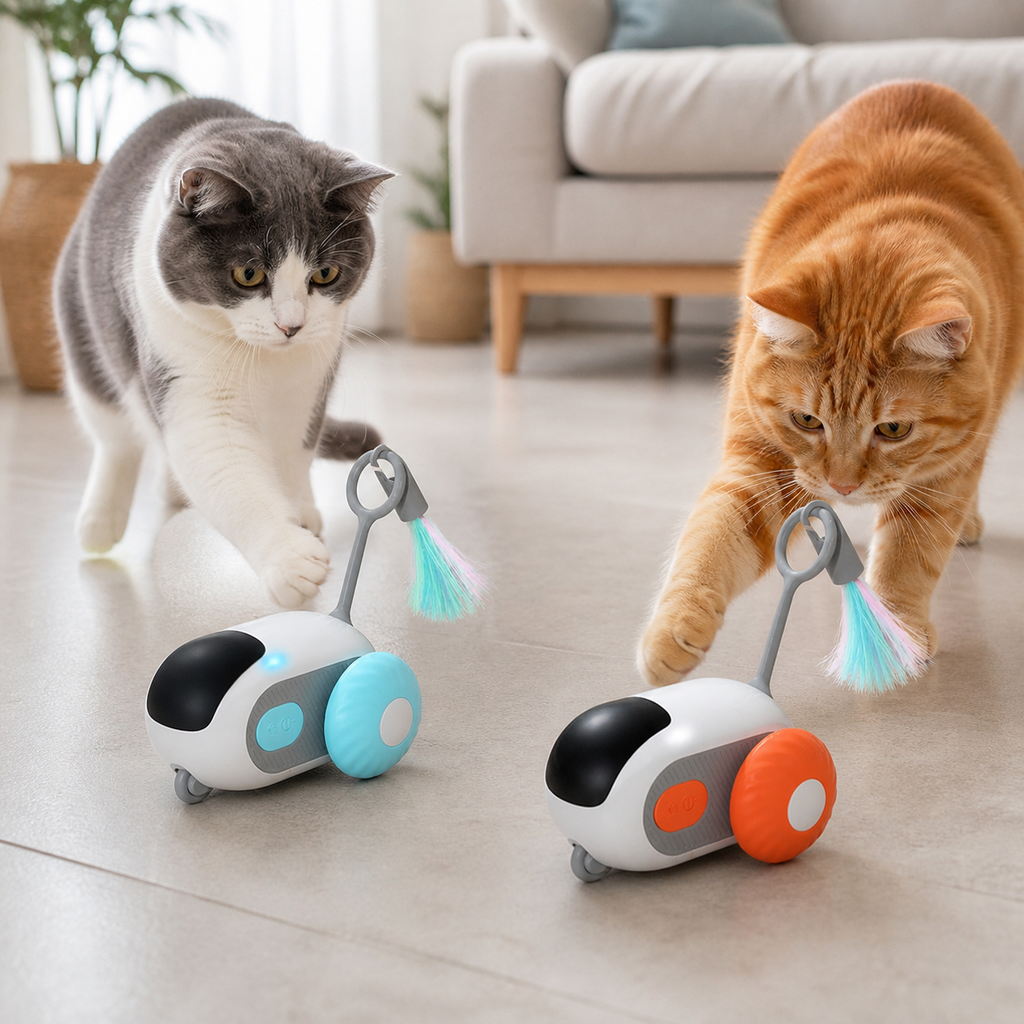 Remote-Control Cat Chase Toy