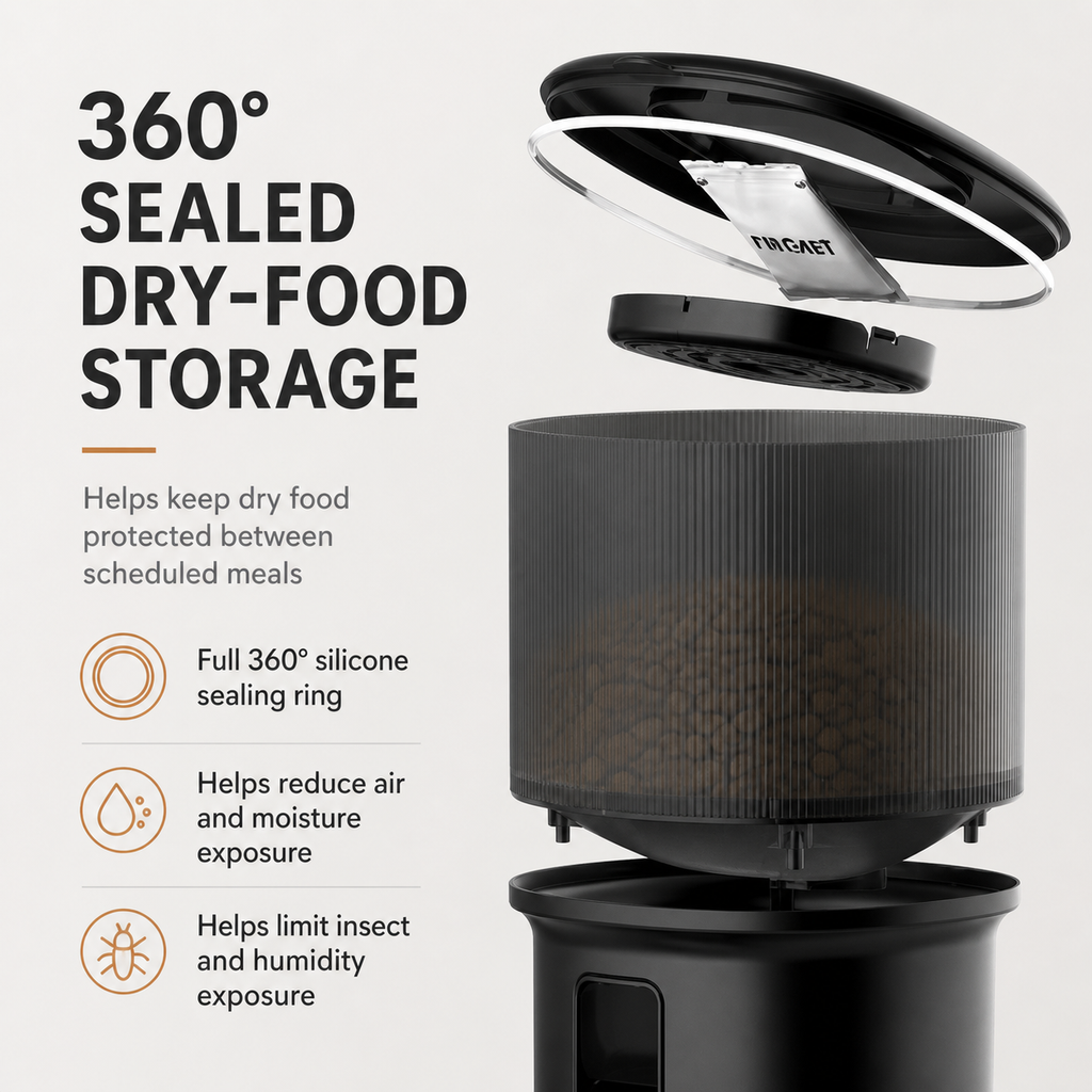 Timed Smart Pet Feeder