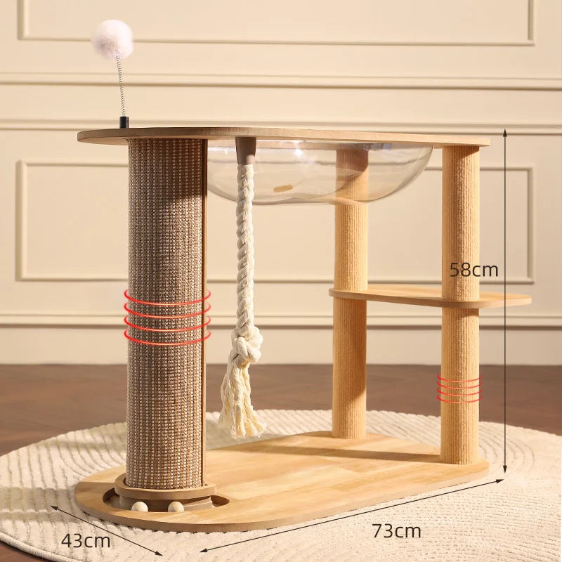Space Capsule Cat Tree