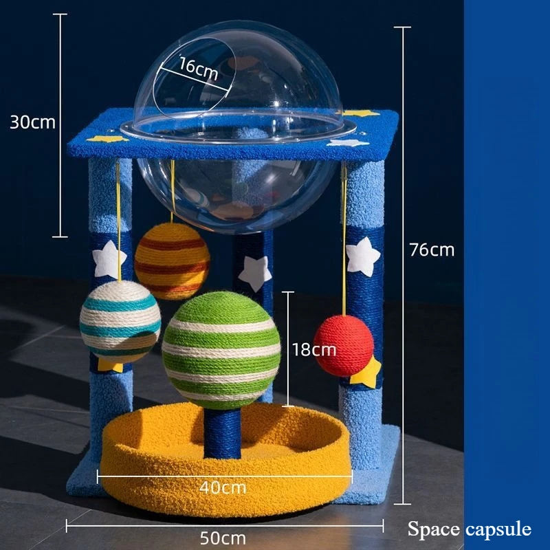 Moon Capsule Cat Tree