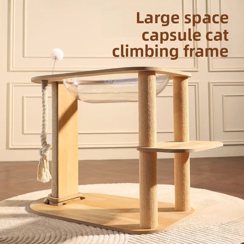 Space Capsule Cat Tree