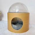 Wooden Capsule Cat House