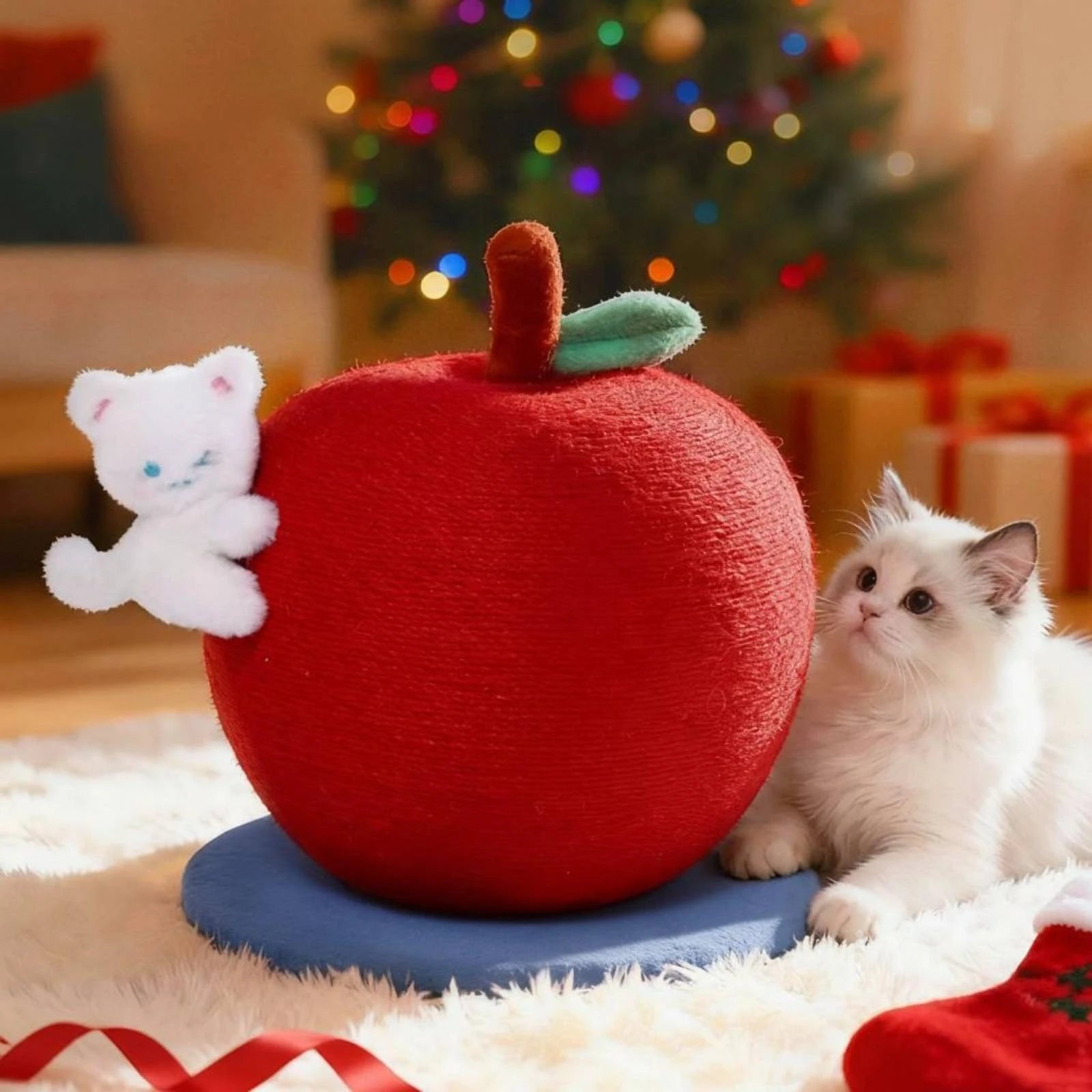 Apple Cat Scratching Post