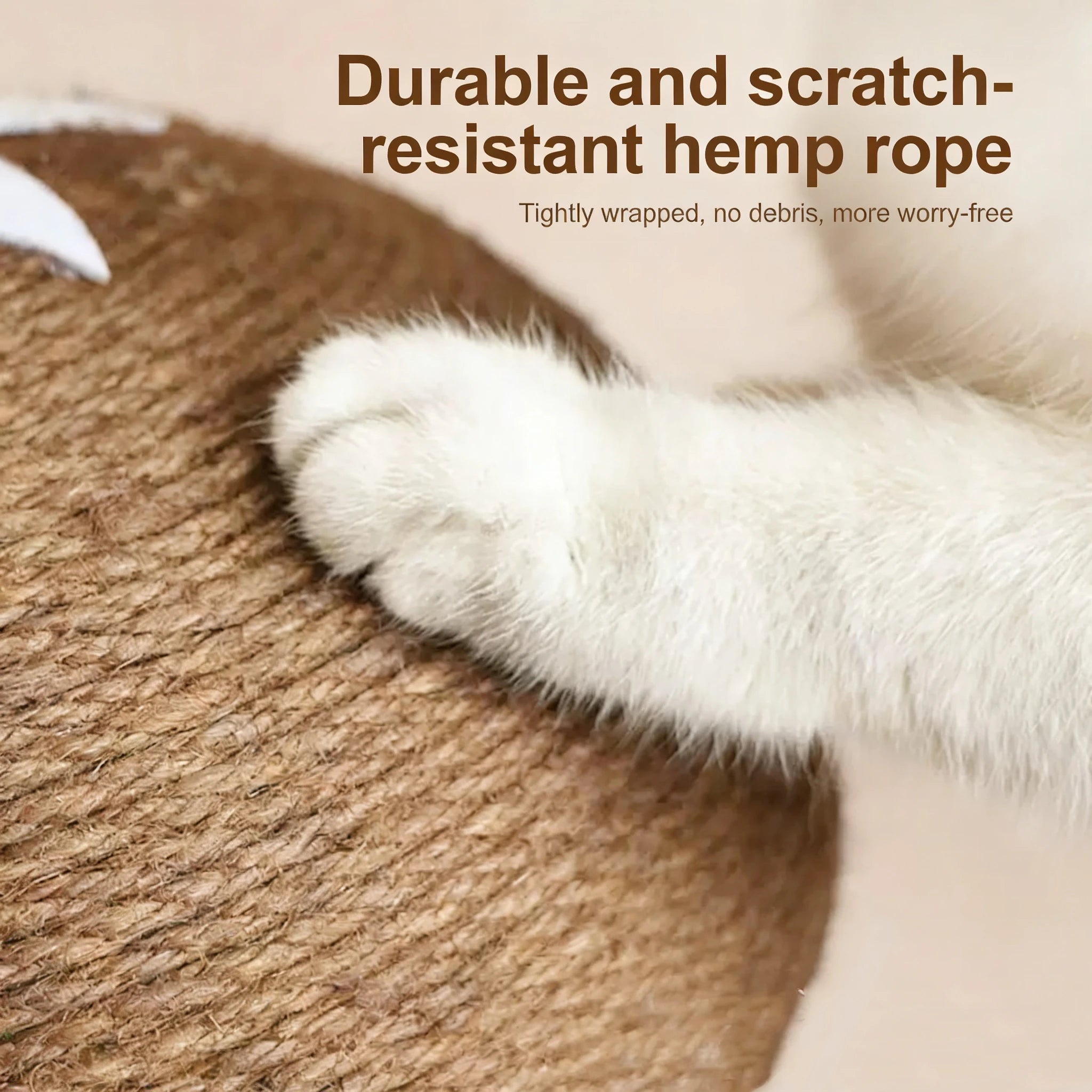 Mushroom Sisal Cat Scratcher
