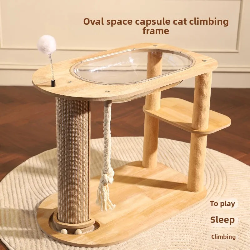 Space Capsule Cat Tree