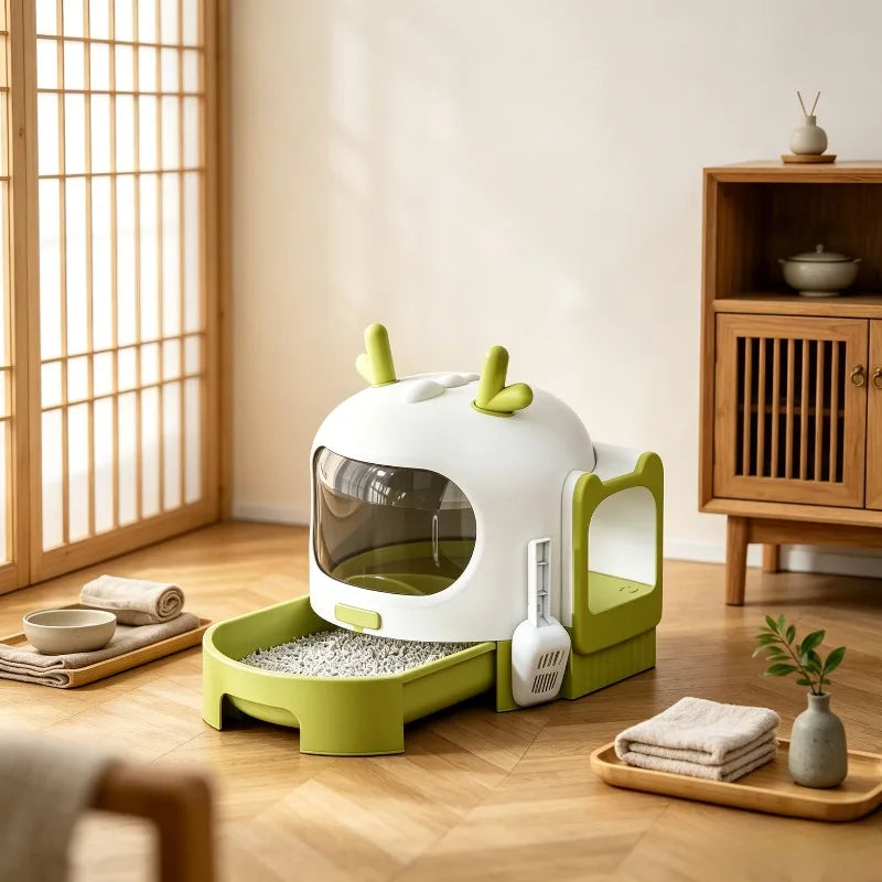Jumbo Pull-Out Cat Litter Box