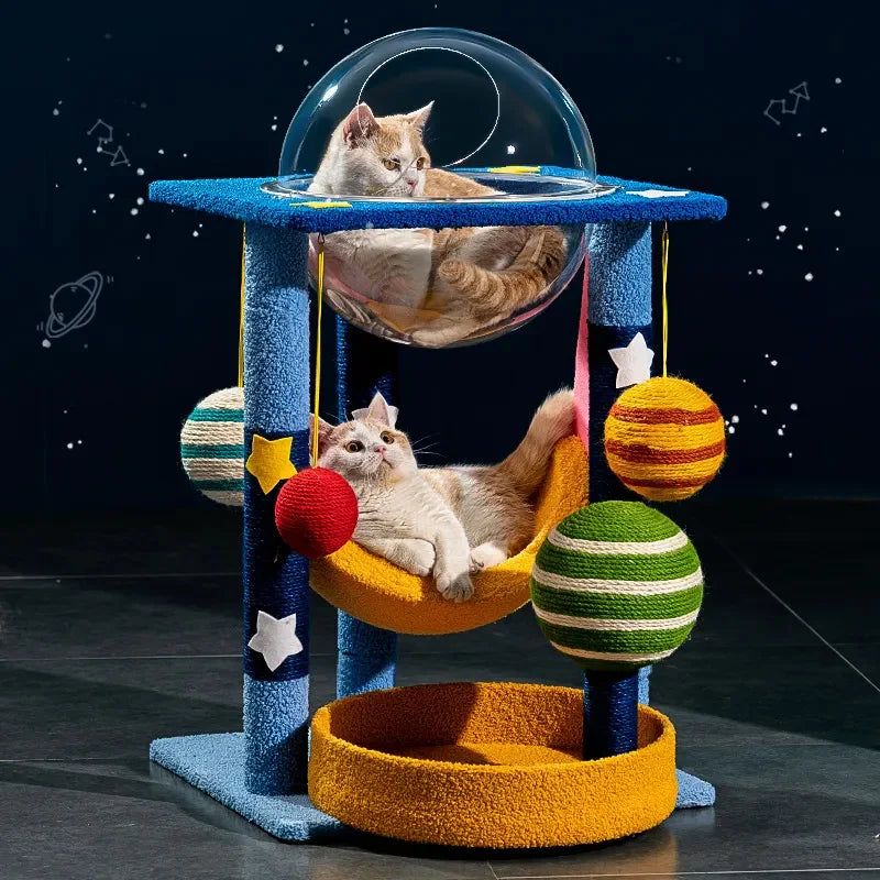 Moon Capsule Cat Tree