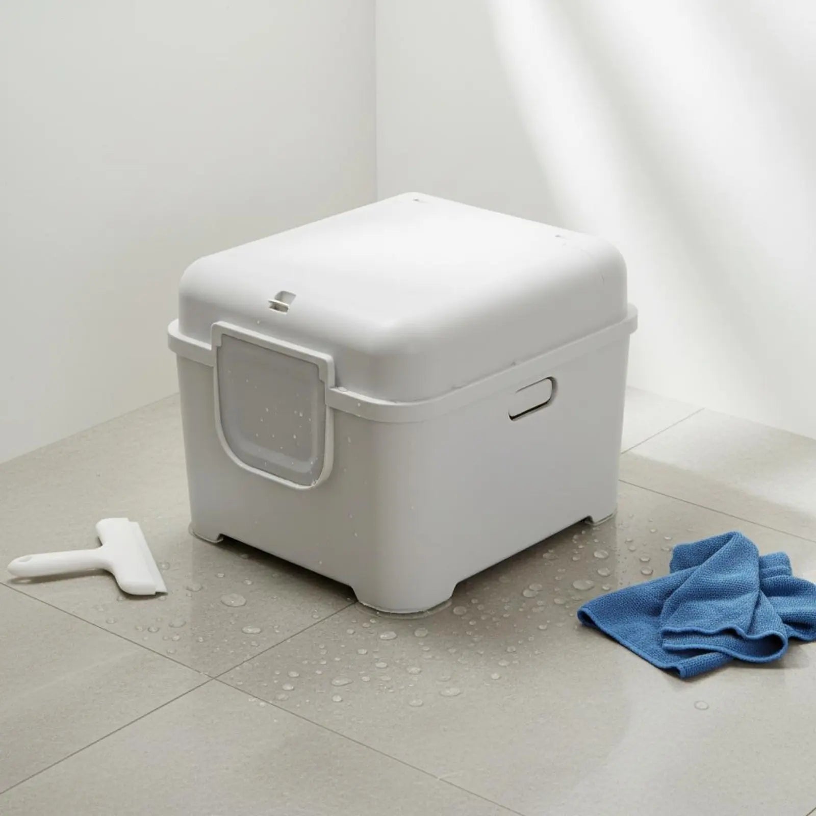 Extra-Large Enclosed Cat Litter Box