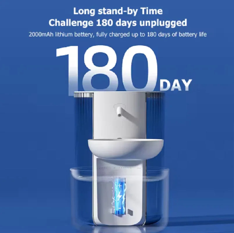 Rechargeable Cat Water Fountain