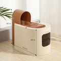 Top-Entry Enclosed Cat Litter Box