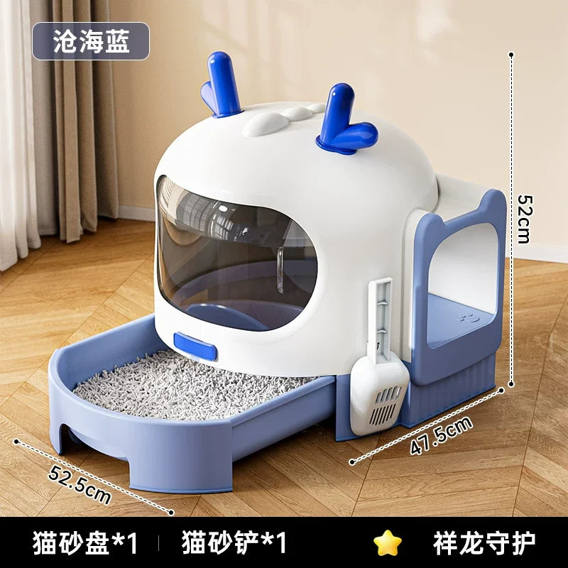 Jumbo Pull-Out Cat Litter Box
