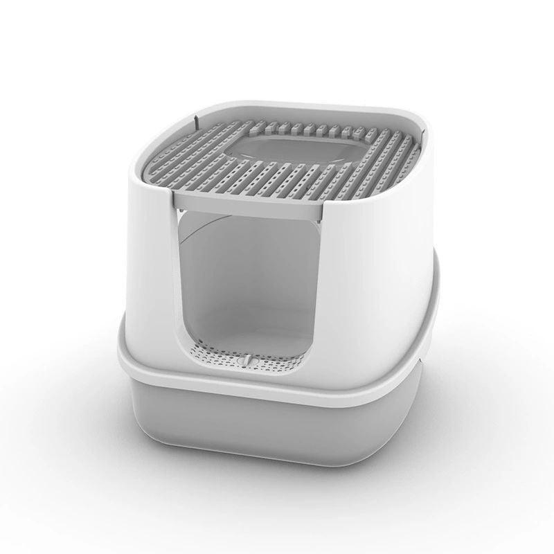 Anti-Splash Enclosed Litter Box